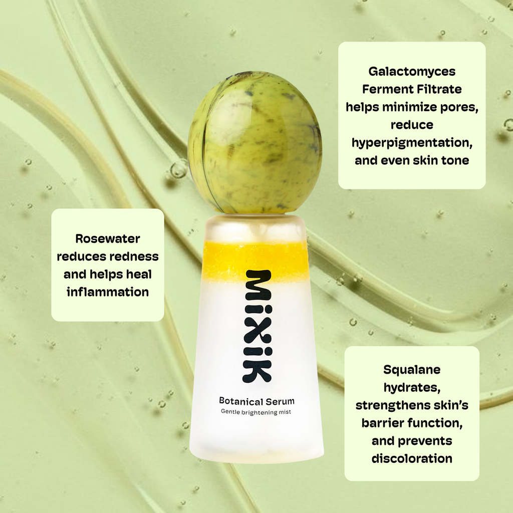 MIXIK Botanical Serum Mist Spray - Vegan, Cruelty-Free, Easy
