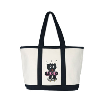 Limited Edition ZiBEZI Large Tote Bag "Munji on Skateboard"