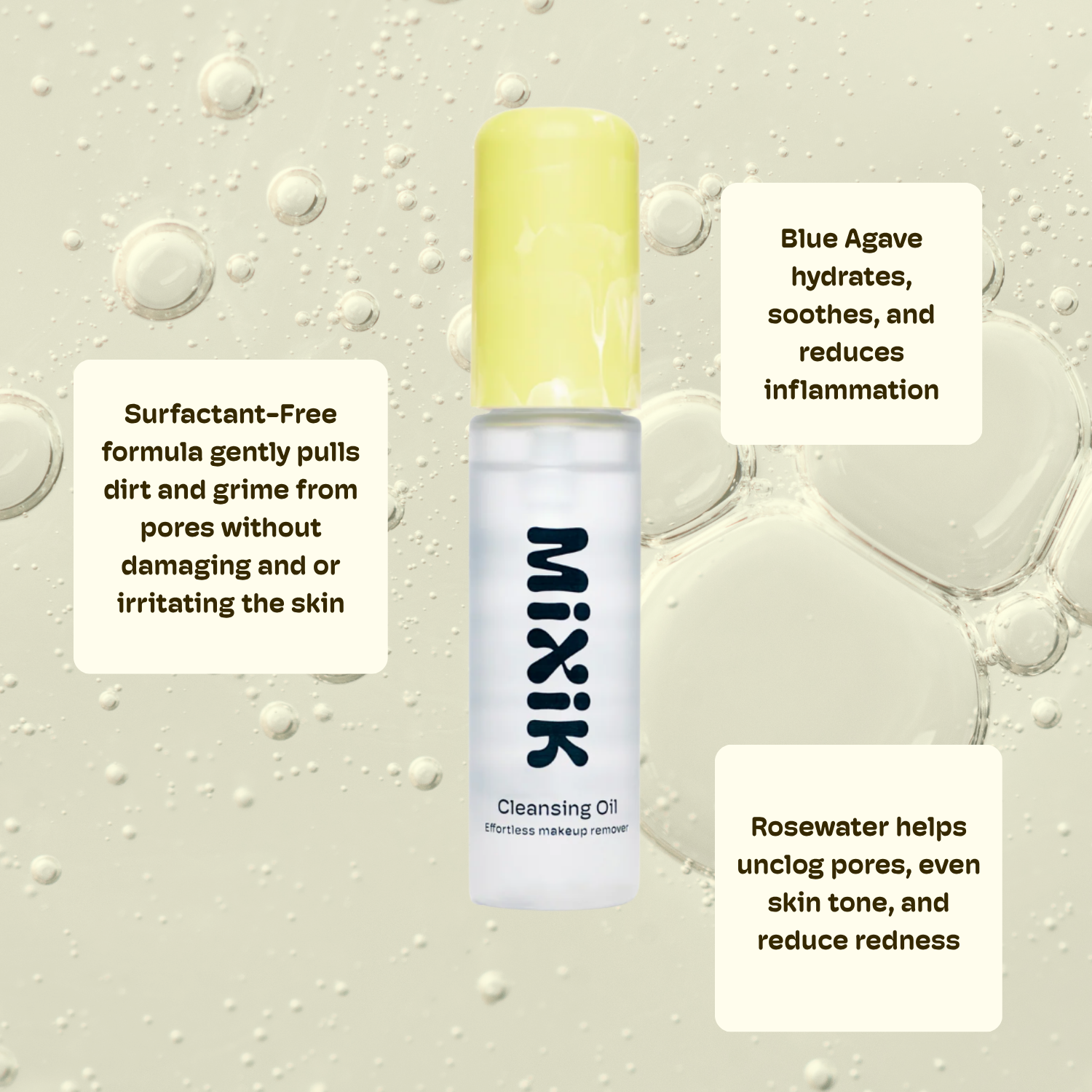 MIXIK Cleansing Oil Mist, Effortless Makeup Remover - Vegan MIXIK Cleansing Oil Mist, Effortless Makeup Remover - Vegan